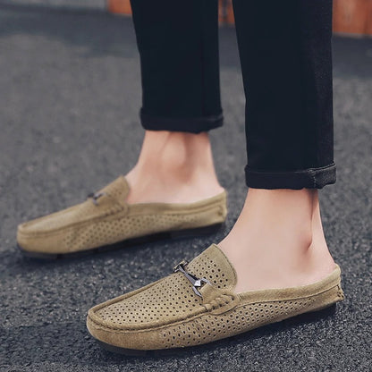 Klassieke Loafers Met Oogjes En Zilveren Accent voor Heren | Ideaal voor informele dagen