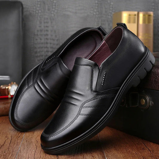 Elegante Loafers Van Vegan Leer voor Heren | Ideaal voor informele dagen