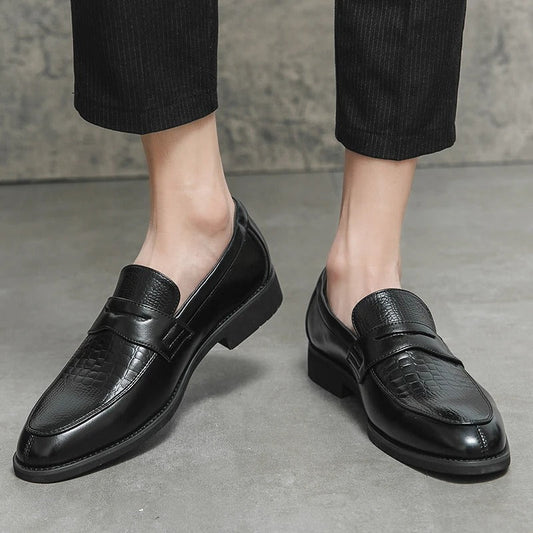 Klassieke Vegan Leren Loafers Met Zachte Binnenzool Voor Heren | Perfect voor casual dagen