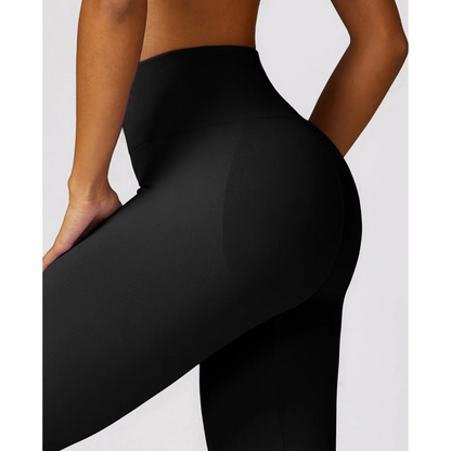 Comfortabele Naadloze High Waist Yoga Flared Broek voor Dames | Perfect voor casual dagen