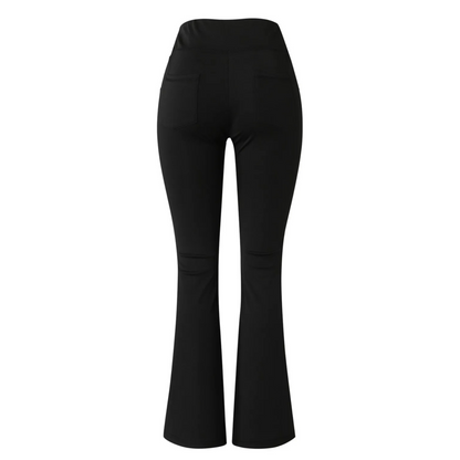 Sportieve Uitlopend Broek Met Hoge Taille En Zijzakken Voor Dames | Perfect voor alle seizoenen