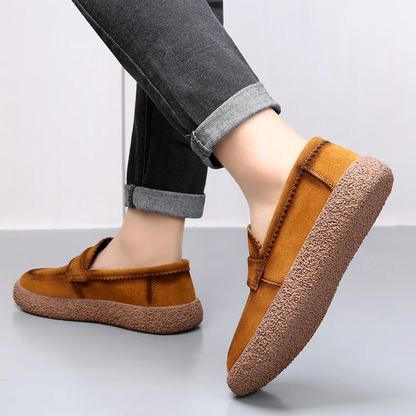 Suède Loafers Met Dikke Zool Voor Heren | Perfect voor casual dagen