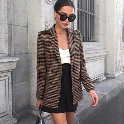 Chique Ternet Blazer Met Zijzakken voor Dames | Perfect voor alle seizoenen