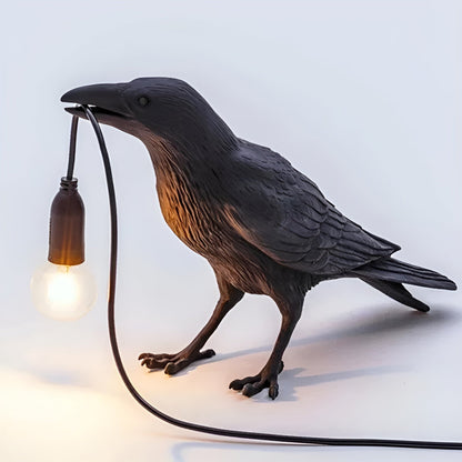 LumiNest | Stijlvolle LED Lamp, E12 Lucky Bird Tafellamp, Ideaal voor een Gezellige Sfeer