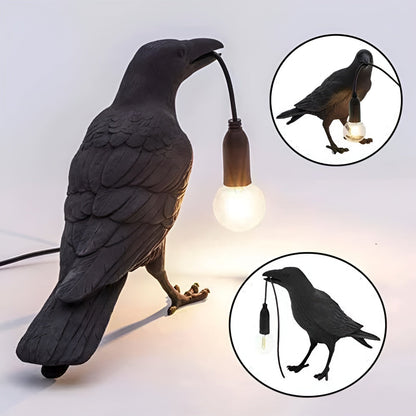 LumiNest | Stijlvolle LED Lamp, E12 Lucky Bird Tafellamp, Ideaal voor een Gezellige Sfeer