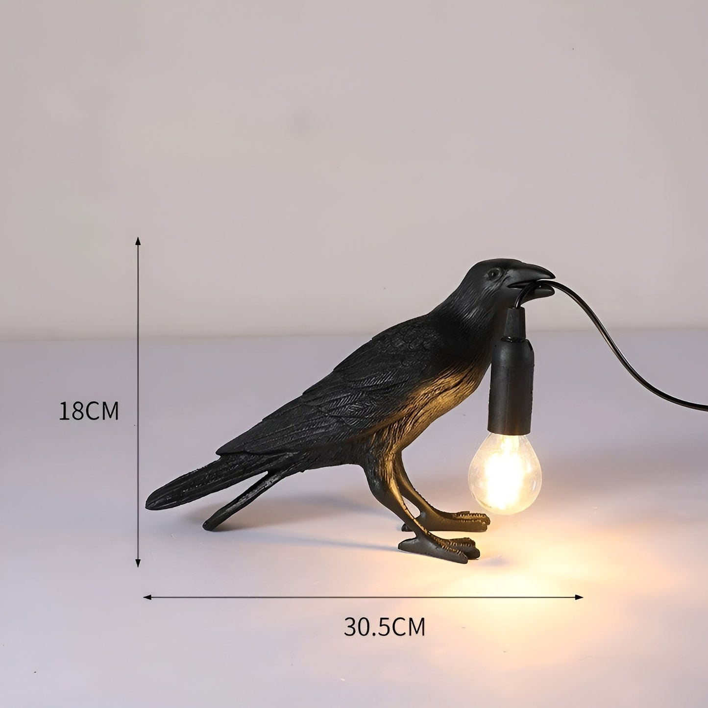 LumiNest | Stijlvolle LED Lamp, E12 Lucky Bird Tafellamp, Ideaal voor een Gezellige Sfeer