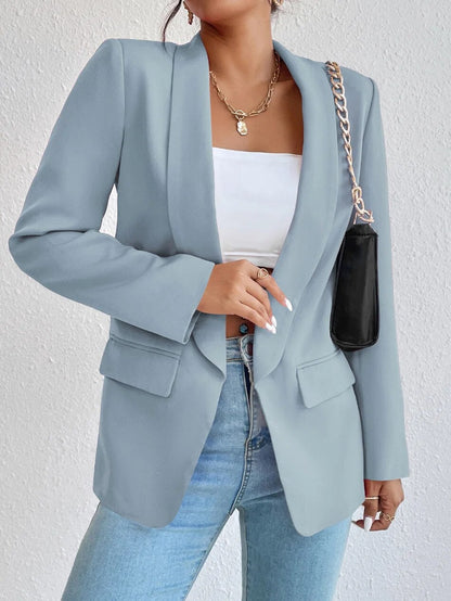 Chique Slim Fit Oversized Blazer Met Zijzakken voor Dames | Perfect voor alle seizoenen