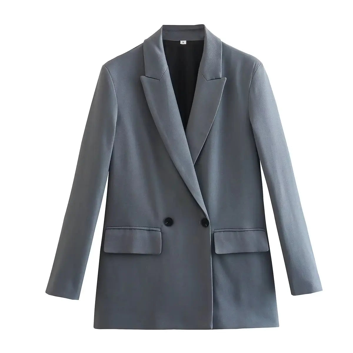 Losse Blazer Met Kraag En Knopen Voor Dames | Perfect voor casual dagen