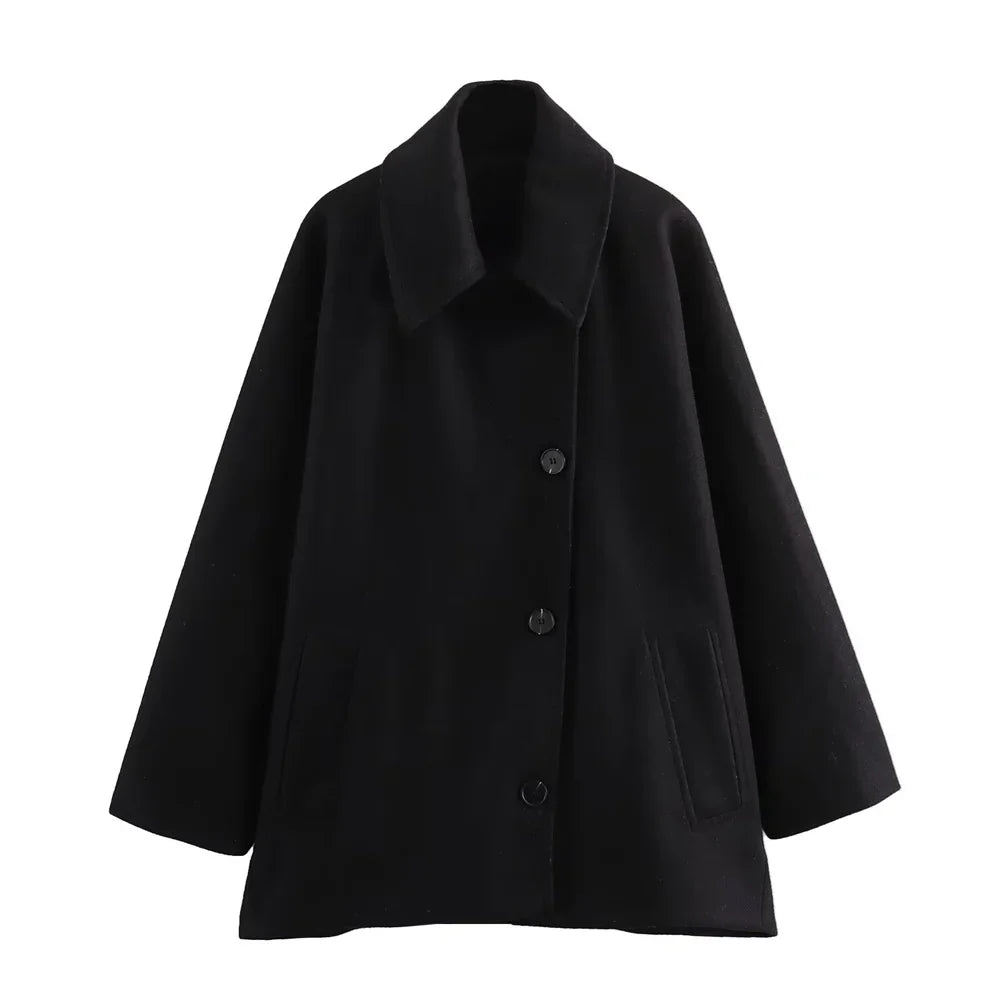 Trendy Overmaats Trenchcoat Met Zijkwasten Voor Dames | Perfect voor alle seizoenen