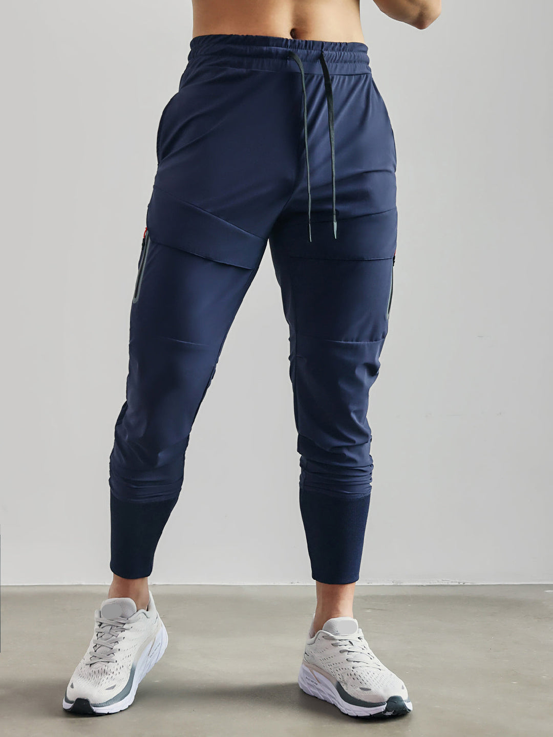 Hip Slanke Pasvorm Cargo Joggingbroek voor Heren | Ideaal voor informele dagen